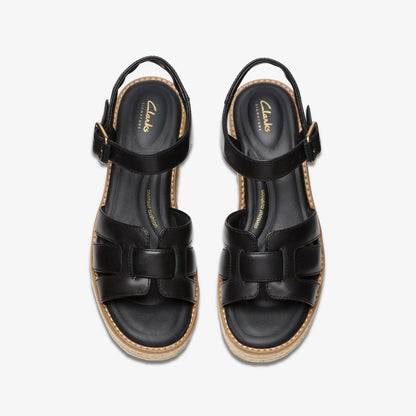 Coledale Strap Black Leather | Clarks discount