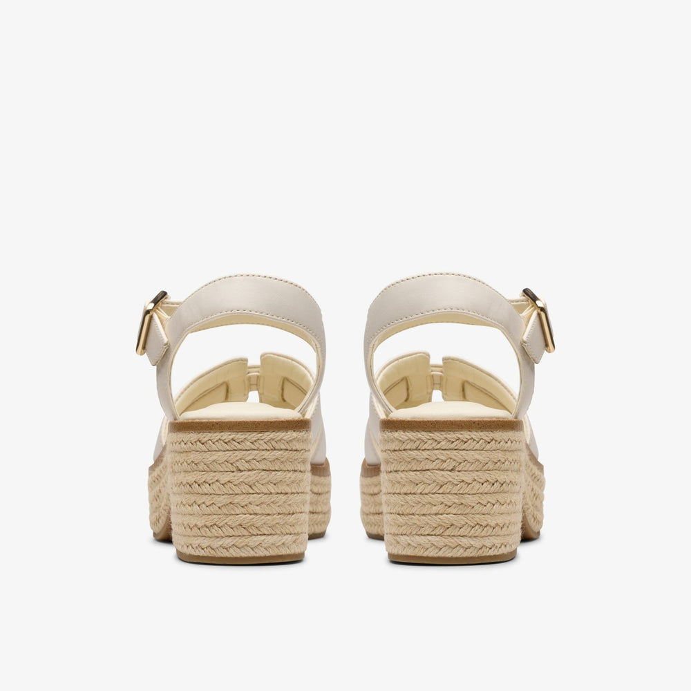 Coledale Strap Cream Leather | Clarks online