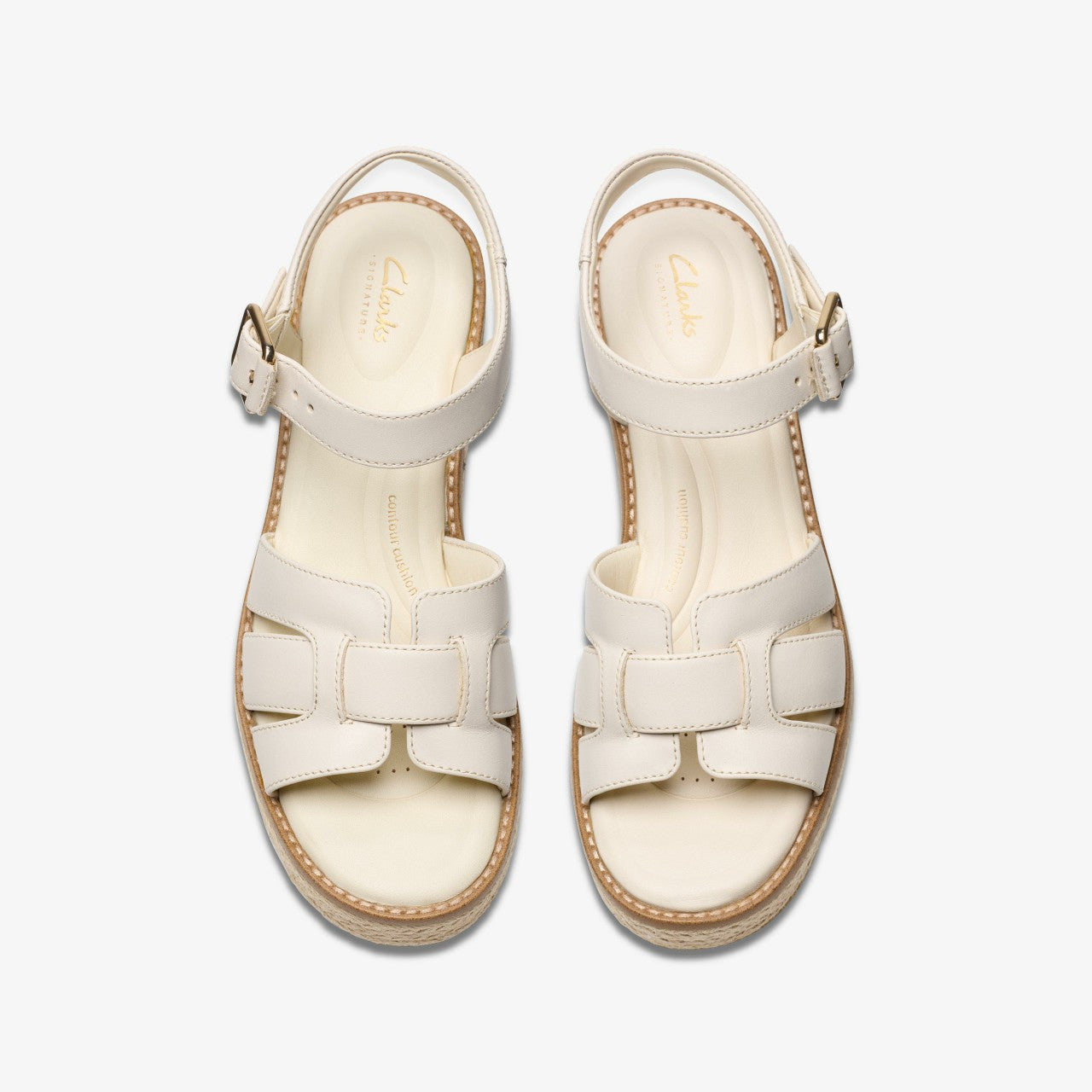 Coledale Strap Cream Leather | Clarks online
