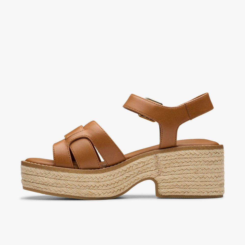 Coledale Strap Tan Leather | Clarks Sale
