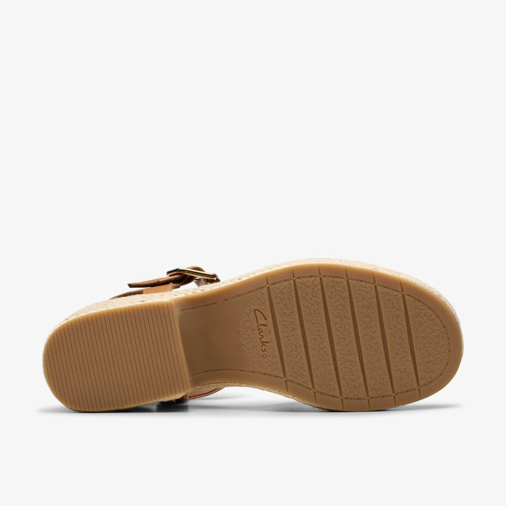 Coledale Strap Tan Leather | Clarks Sale