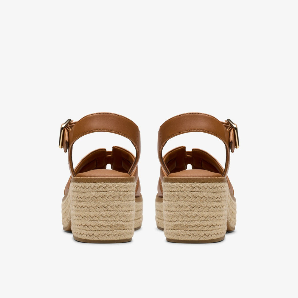 Coledale Strap Tan Leather | Clarks Sale