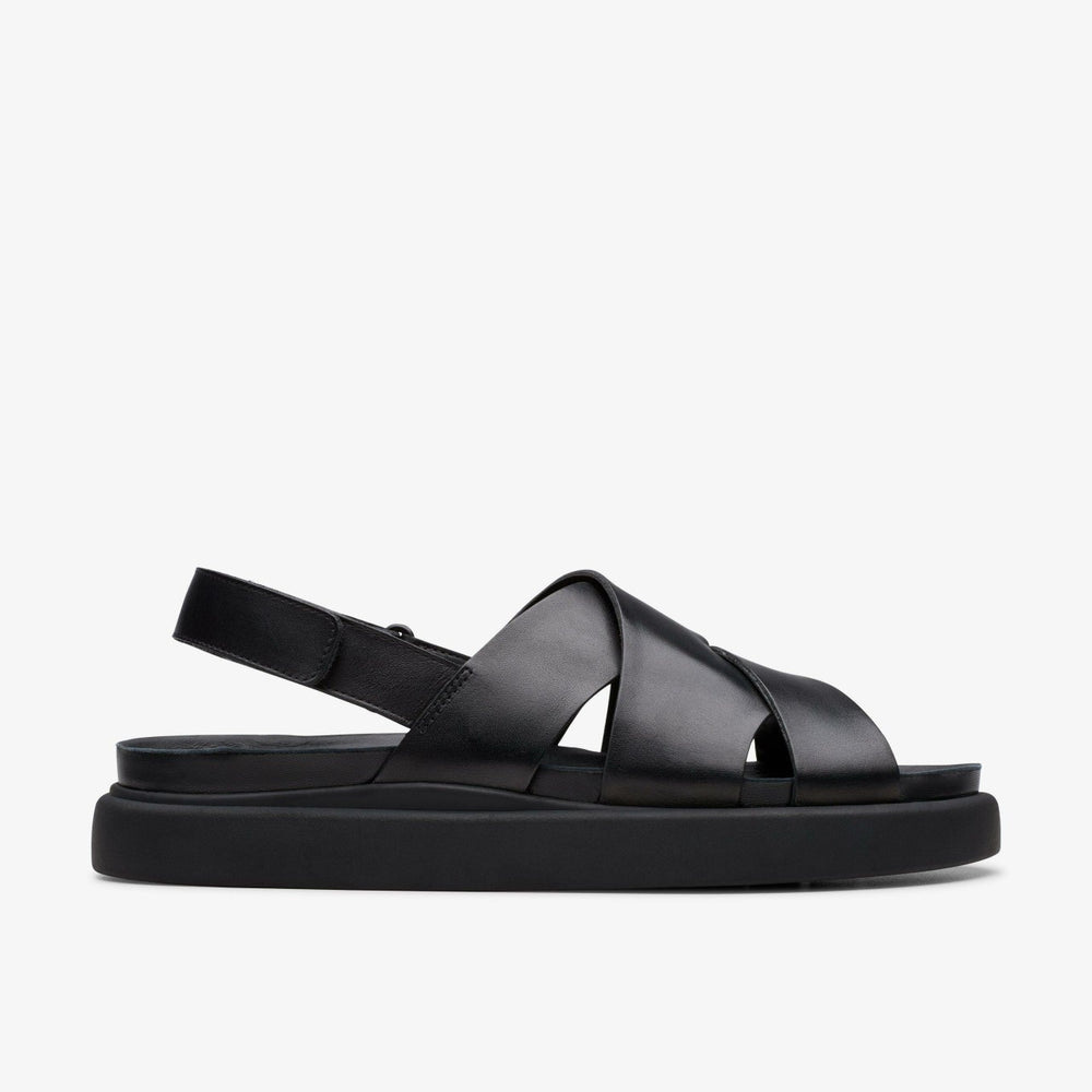 Aristella Sun Black Leather | Clarks for sale