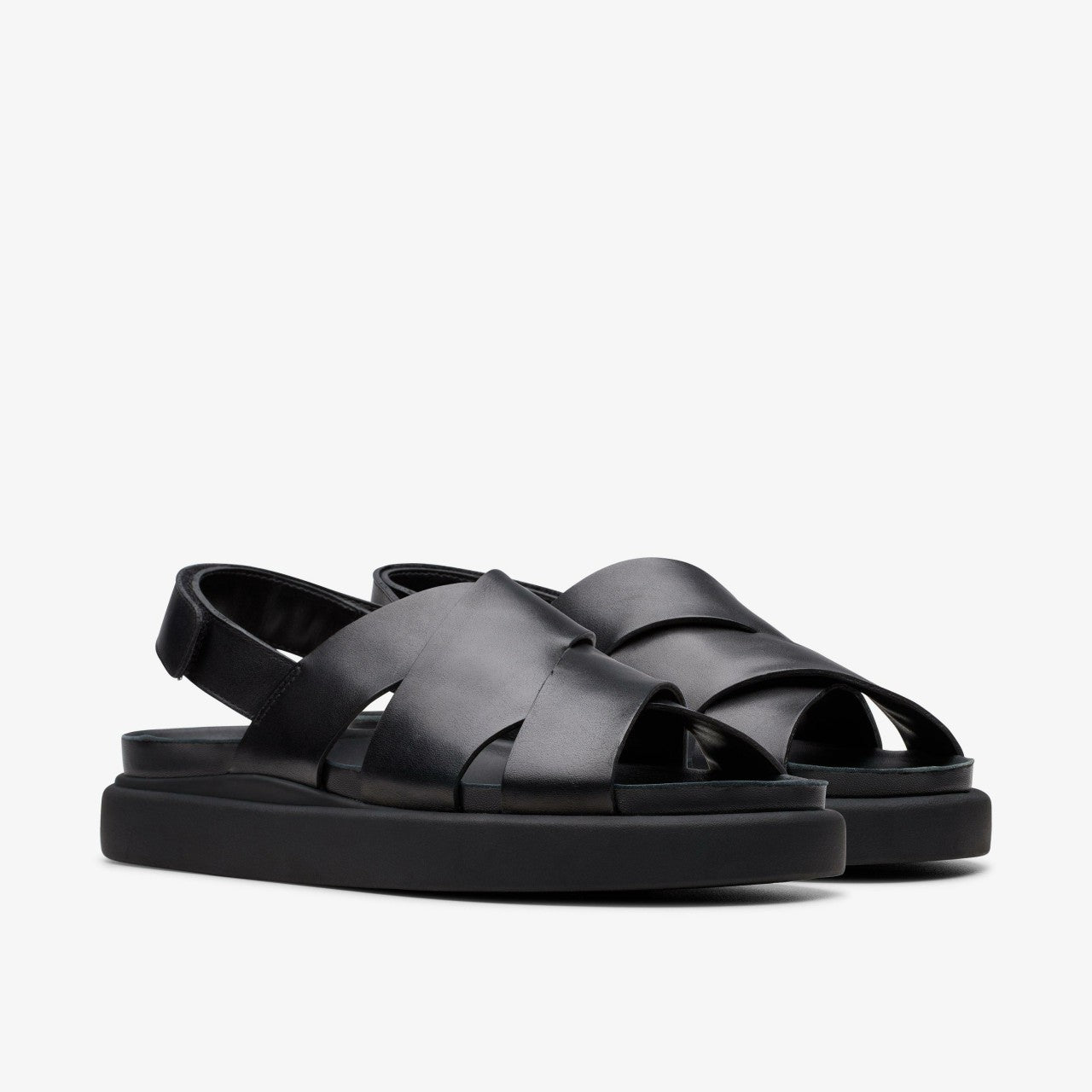 Aristella Sun Black Leather | Clarks for sale