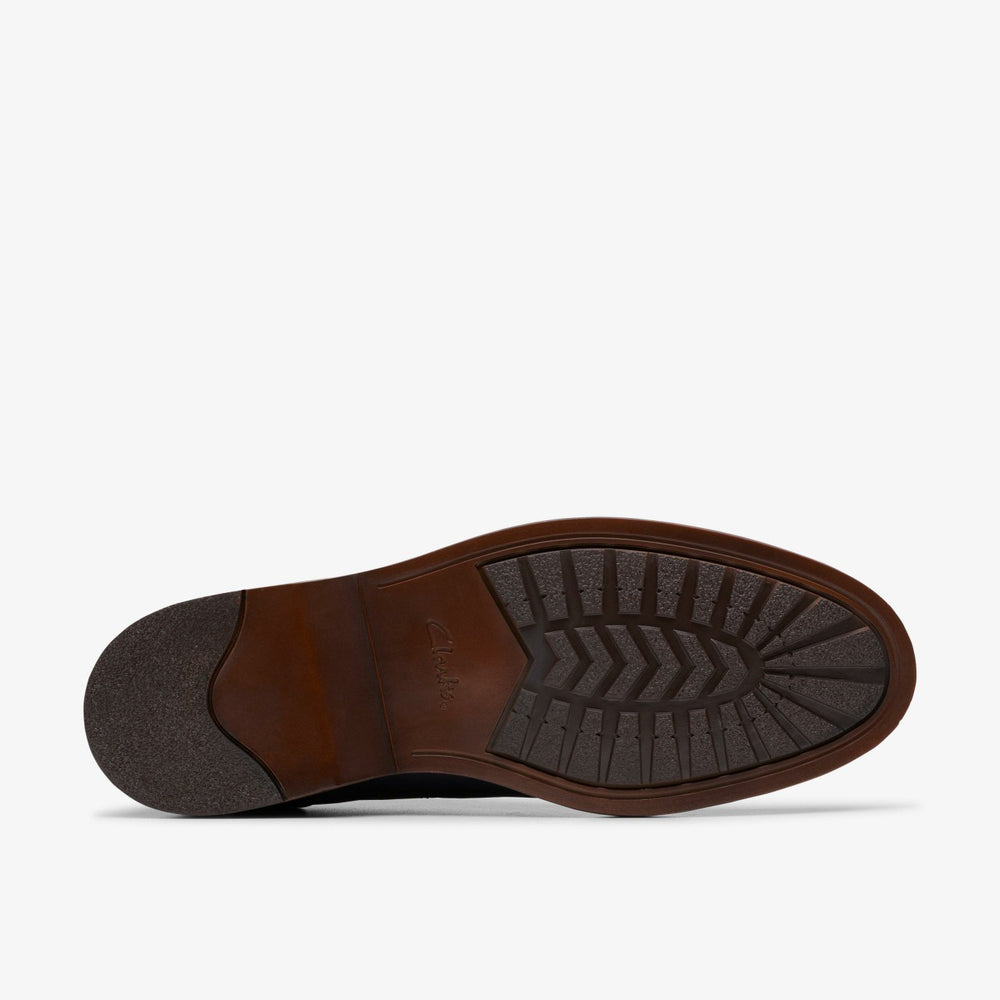 Aldwin Lace Navy Nubuck | Clarks on Sale