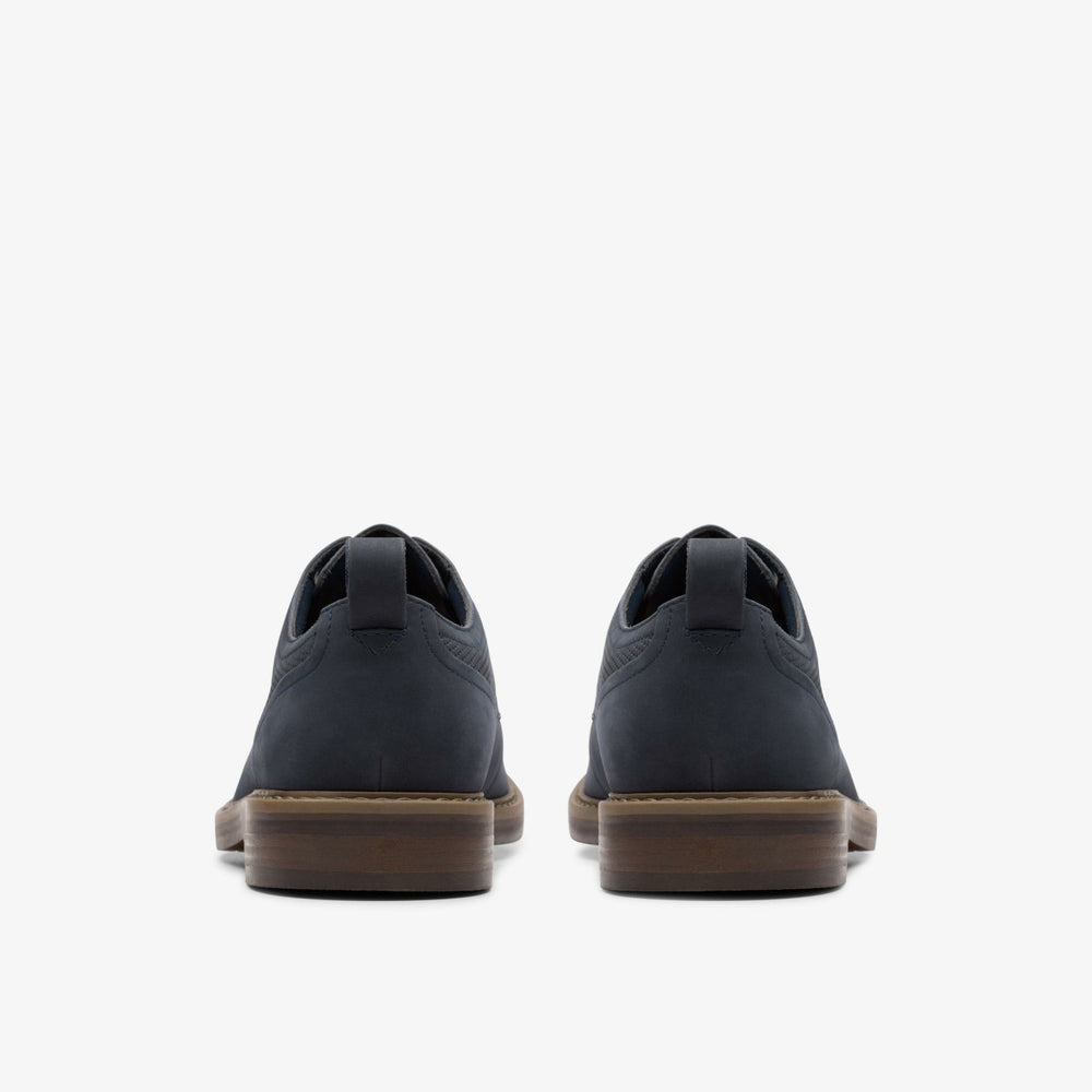 Aldwin Lace Navy Nubuck | Clarks on Sale