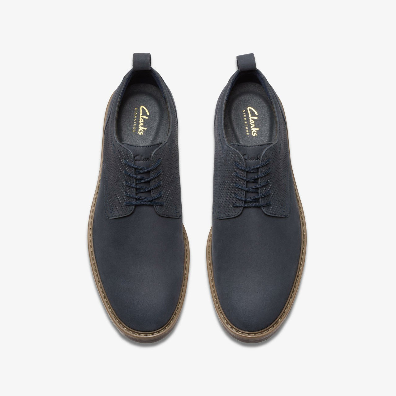 Aldwin Lace Navy Nubuck | Clarks on Sale