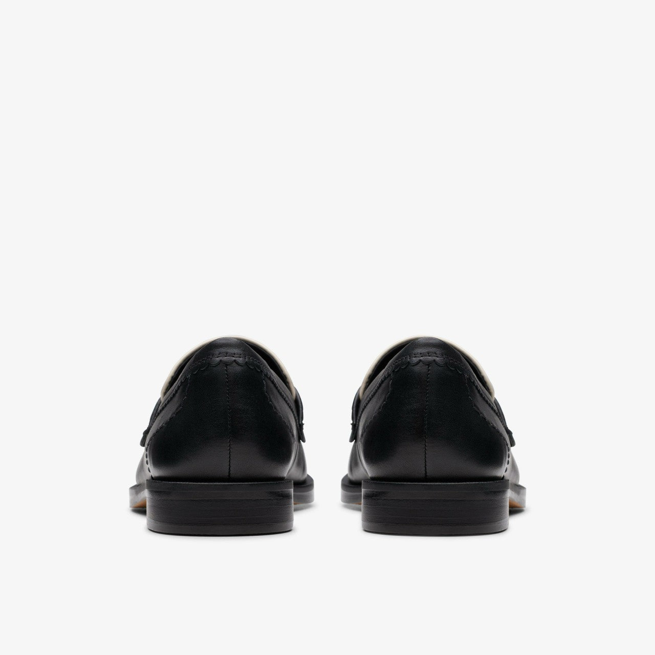 Straven Edge Black Combination Leather | Clarks discount