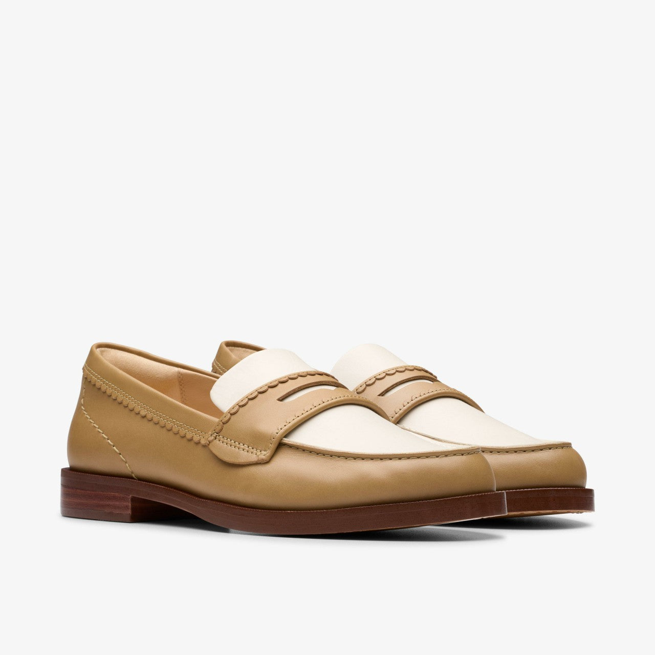 Straven Edge Light Tan Combination | Clarks online