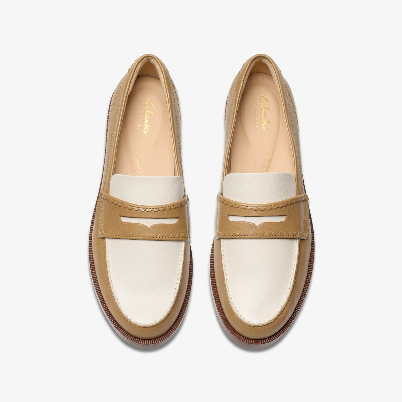 Straven Edge Light Tan Combination | Clarks online