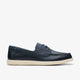 Navy Leather