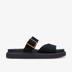 Aristella Mule Black Suede | Clarks discount