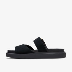 Aristella Mule Black Suede | Clarks discount