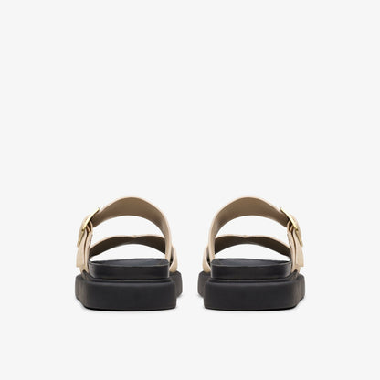 Aristella Mule Ecru Suede | Clarks online