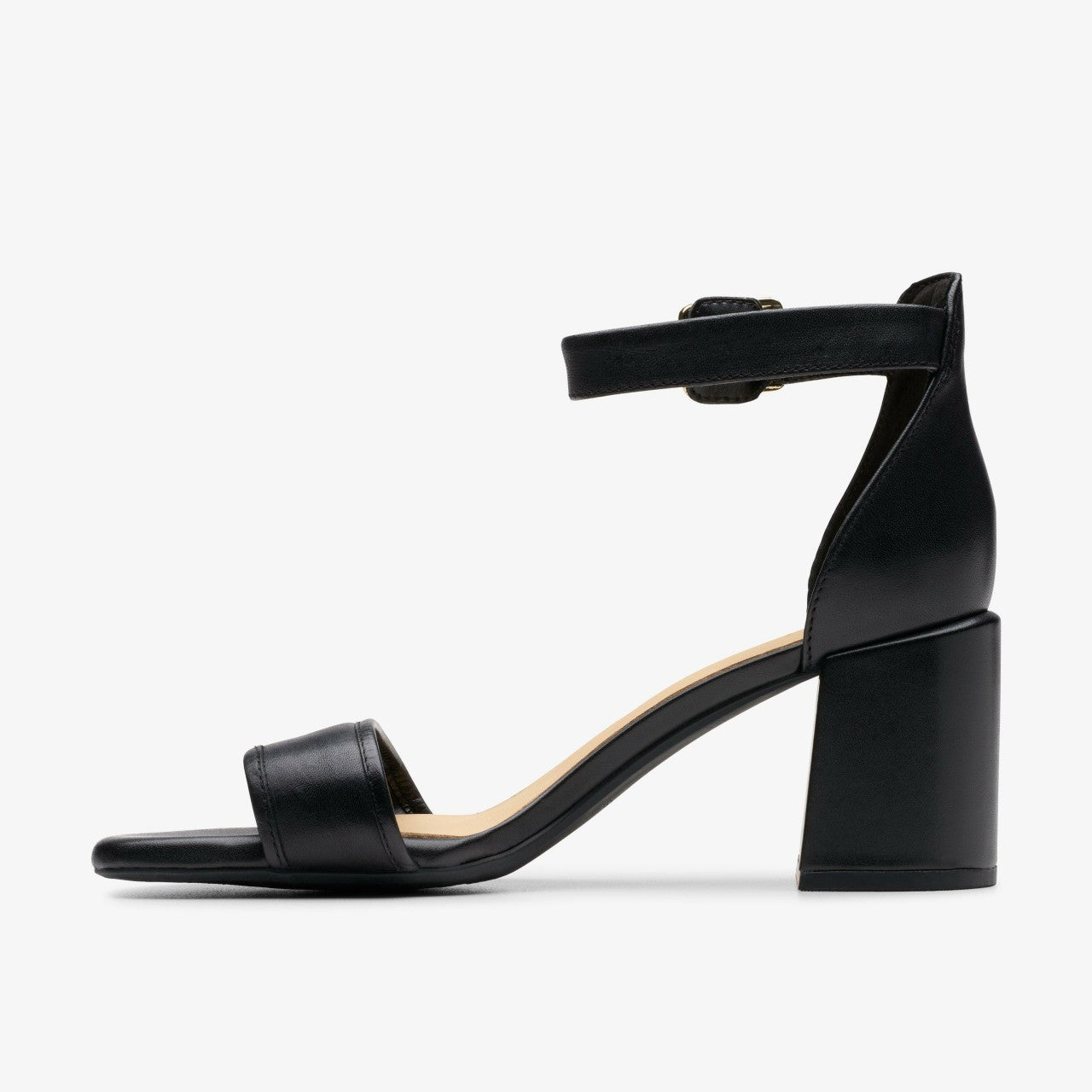 Ezoria Mae Black Leather | Clarks on Sale