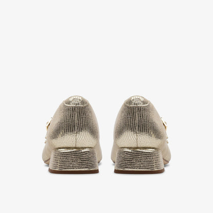 Daiss 30 Shine Champagne Interest | Clarks outlet