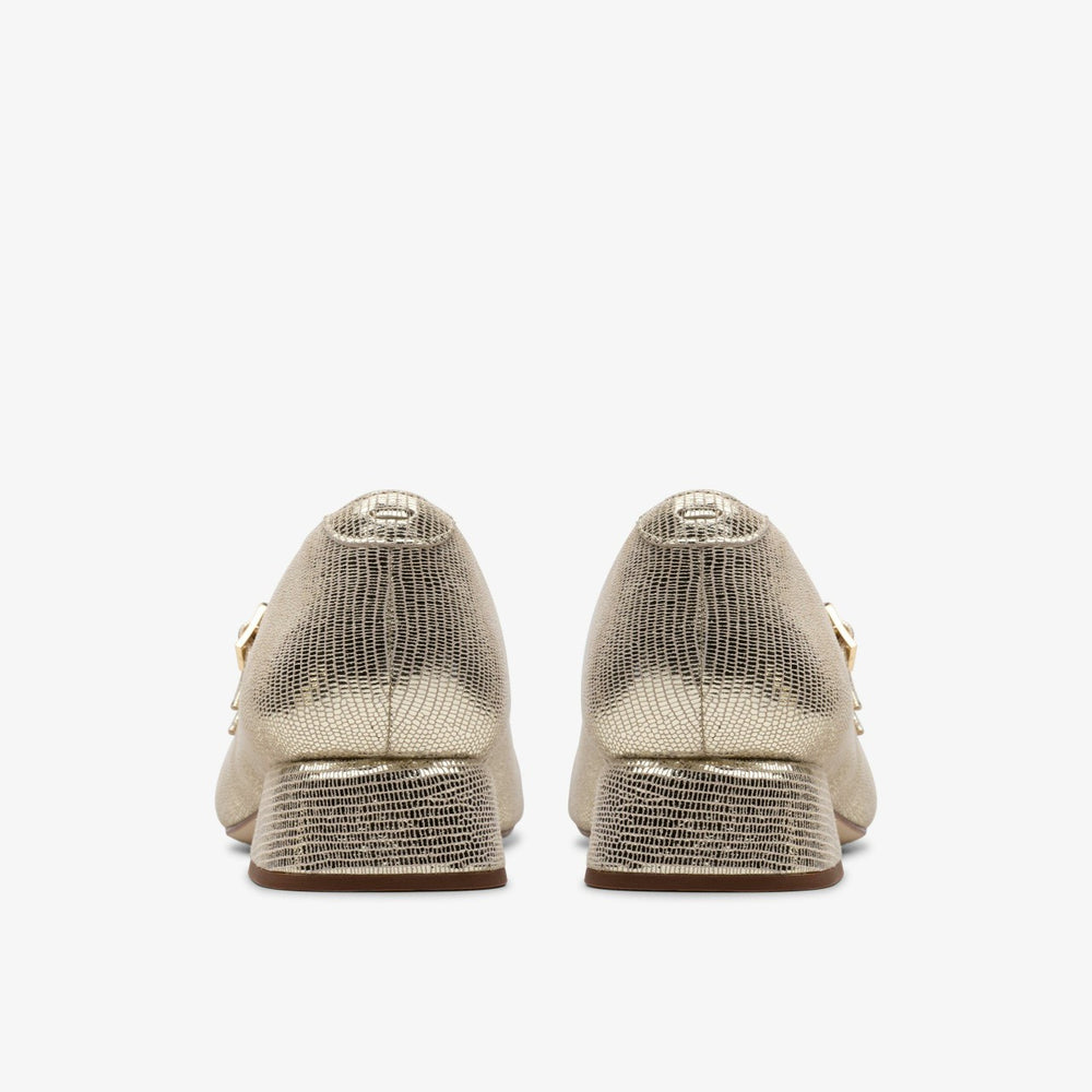 Daiss 30 Shine Champagne Interest | Clarks outlet