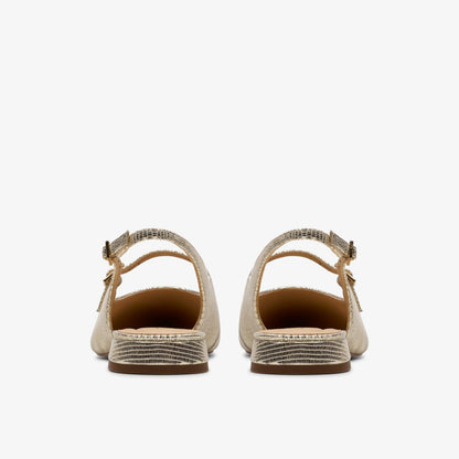 Sensa 15 Shine Champagne Interest | Clarks online
