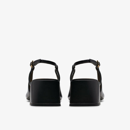 Nyta 45 Sling Black Combination Leather | Clarks online