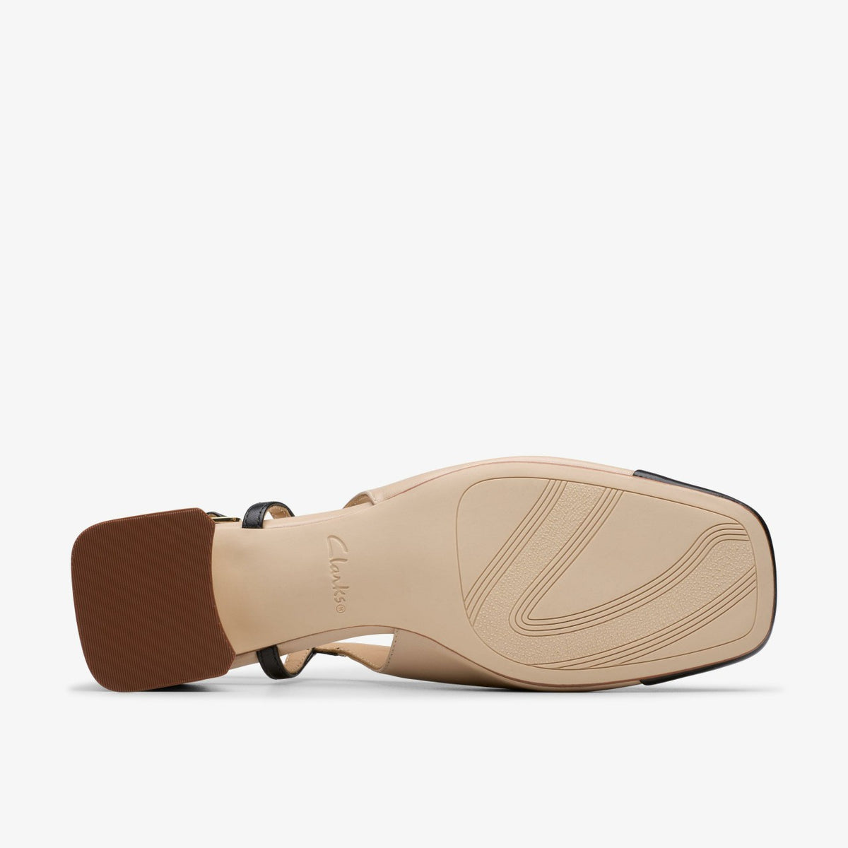 Nyta 45 Sling Sand Combination Leather | Clarks discount