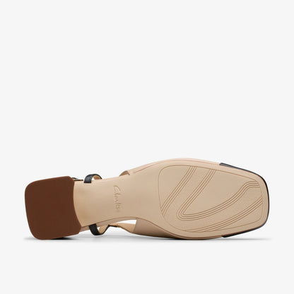 Nyta 45 Sling Sand Combination Leather | Clarks discount
