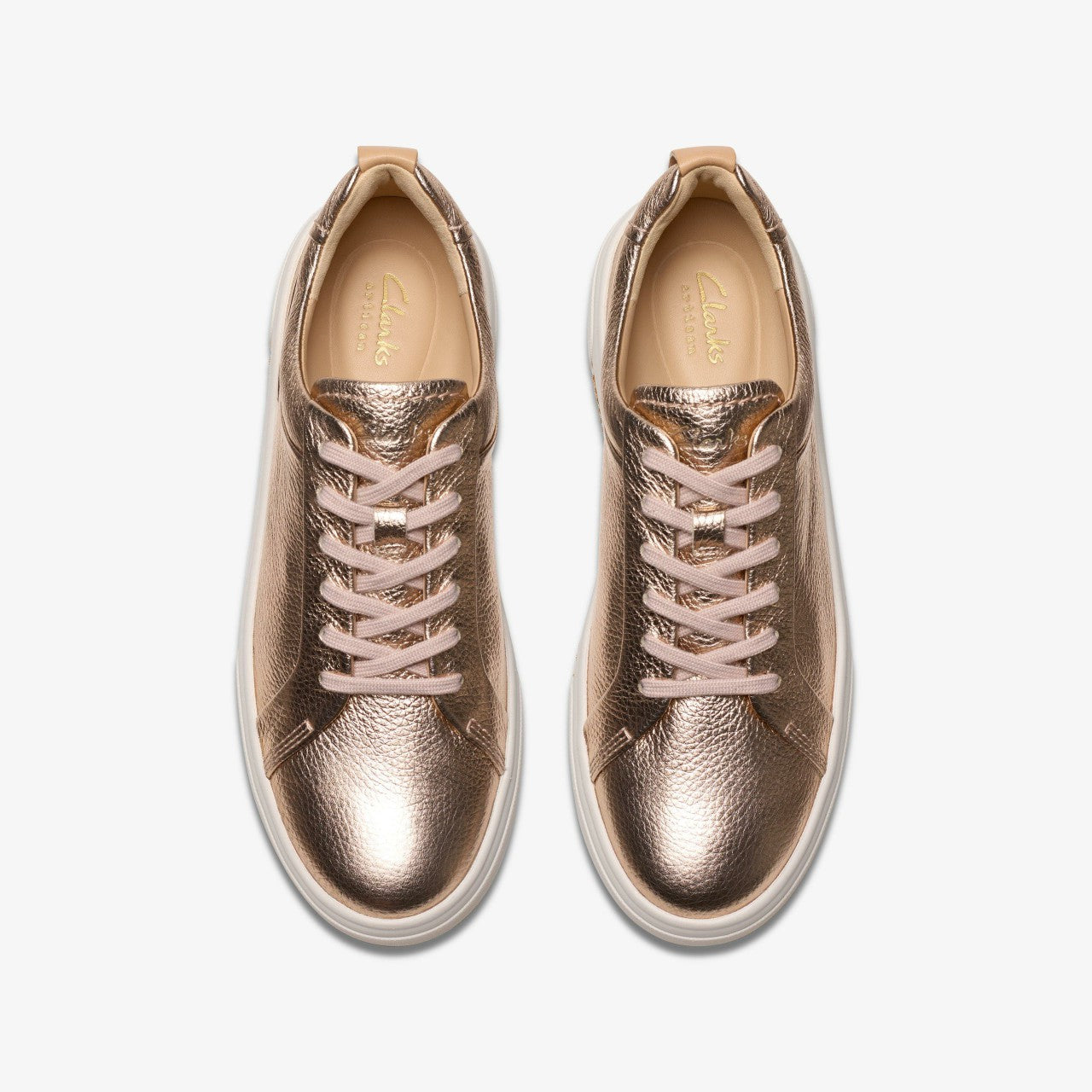 Hollyhock Walk Copper Metallic | Clarks for sale