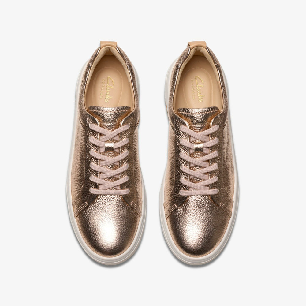 Hollyhock Walk Copper Metallic | Clarks for sale