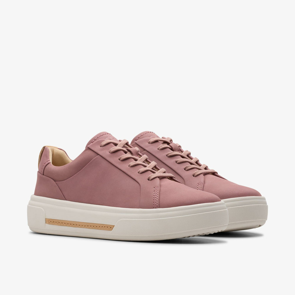 Hollyhock Walk Mauve Nubuck | Clarks outlet