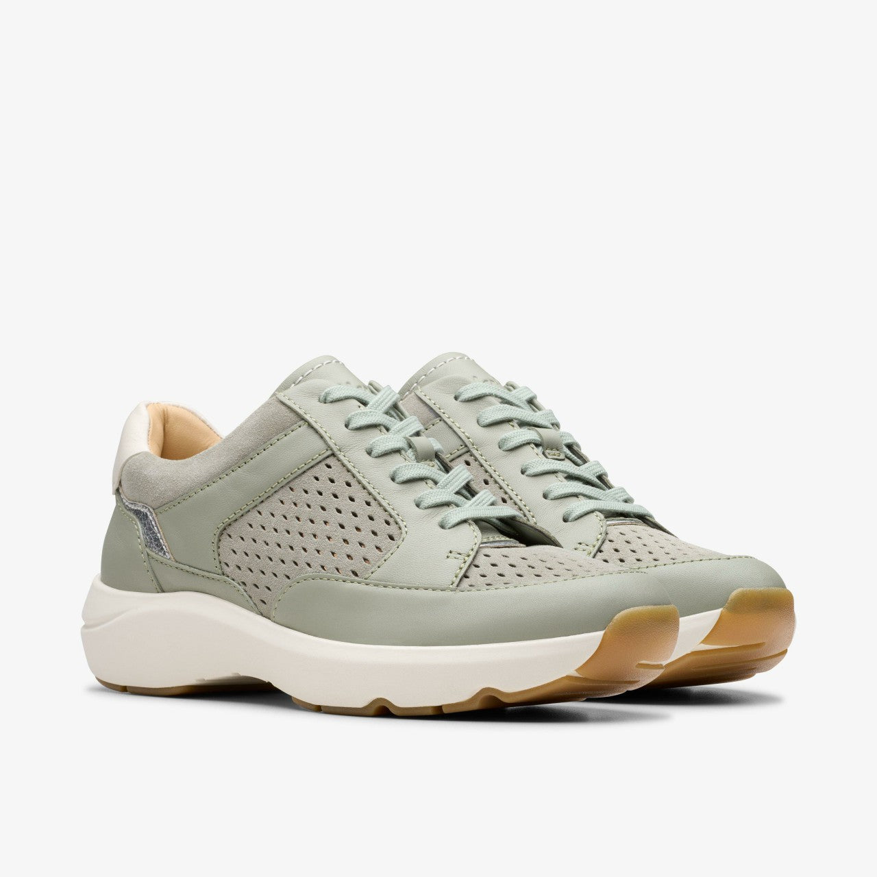 Tivoli Walk Light Green | Clarks on Sale