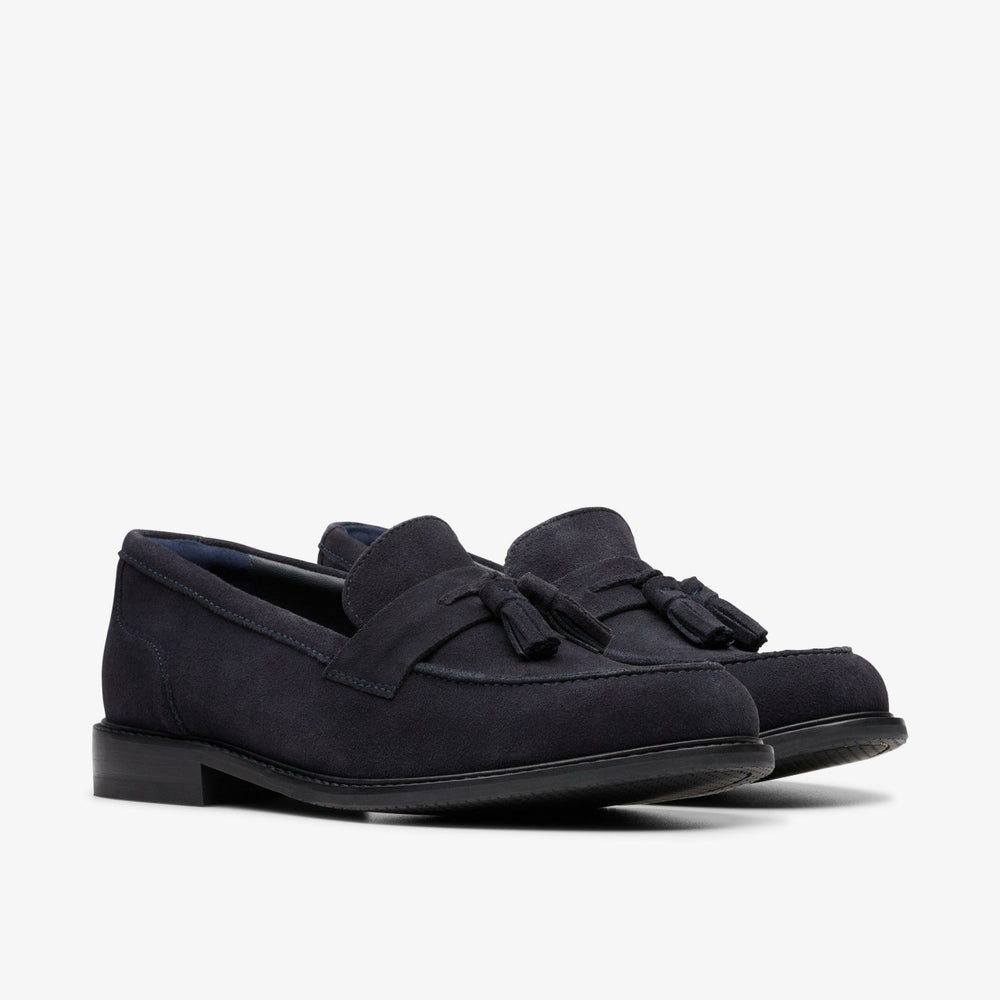 Craft Arlo Step Navy Suede | Clarks on Sale