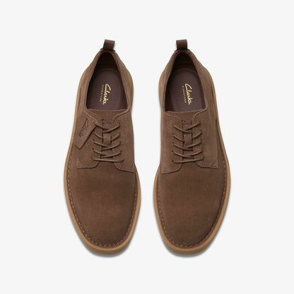 Martock Lace Brown Suede | Clarks discount