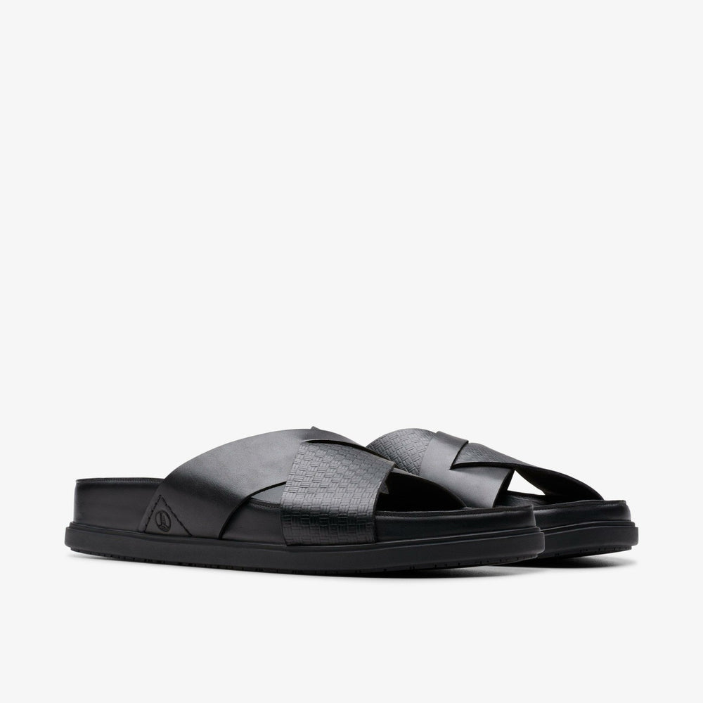 Torford Cross Black Leather | Clarks online