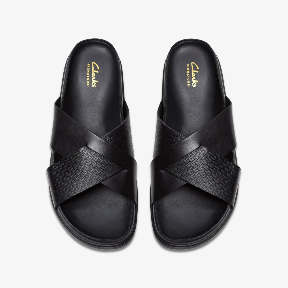 Torford Cross Black Leather | Clarks online