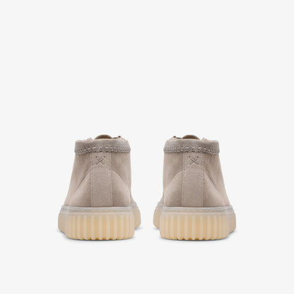 Torhill Hi Light Grey Suede | Clarks discount