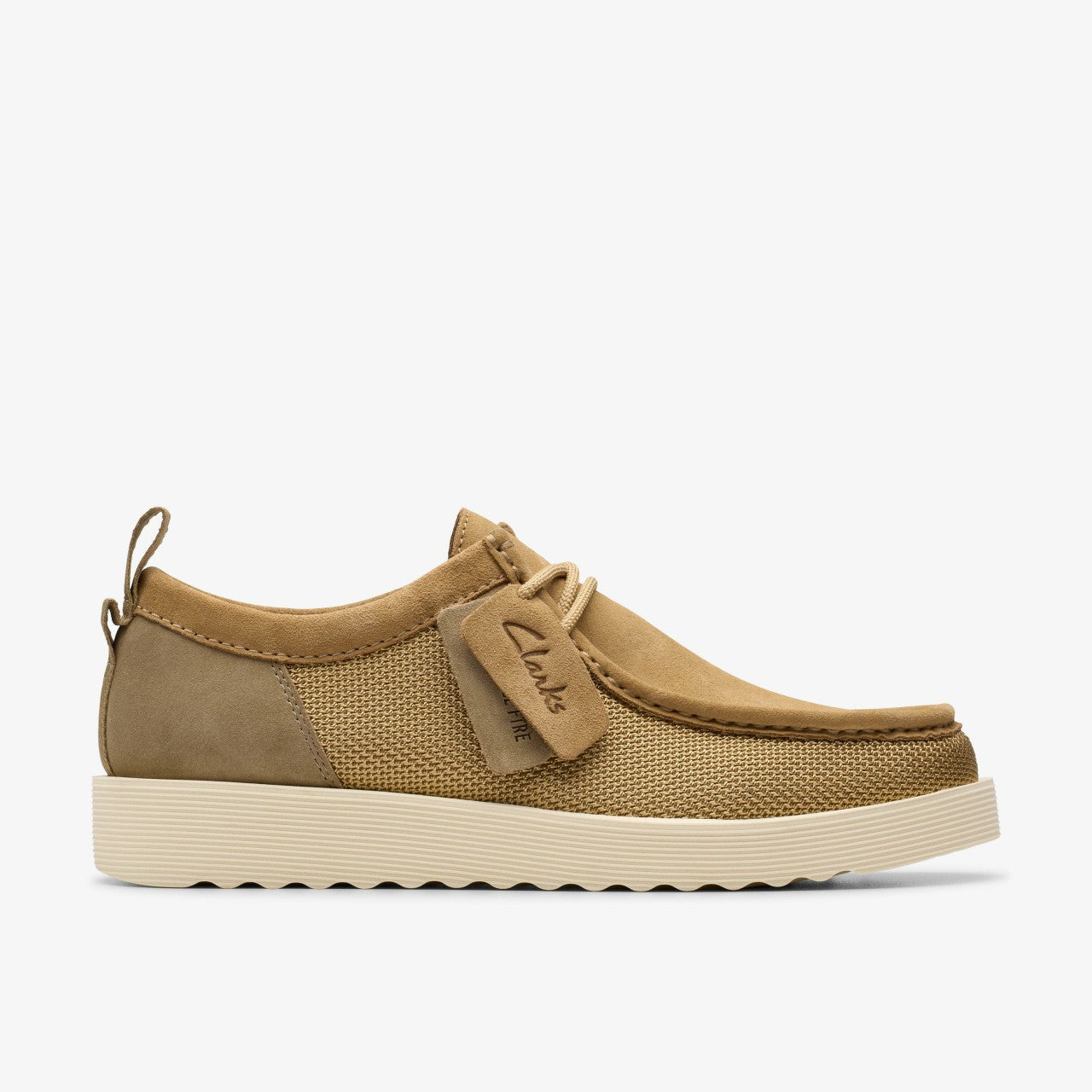 Wallabee FTR 2 Lo Dark Sand Combination | Clarks for sale