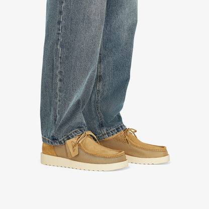 Wallabee FTR 2 Lo Dark Sand Combination | Clarks for sale