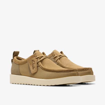 Wallabee FTR 2 Lo Dark Sand Combination | Clarks for sale