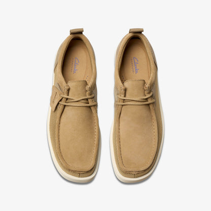Wallabee FTR 2 Lo Dark Sand Combination | Clarks for sale