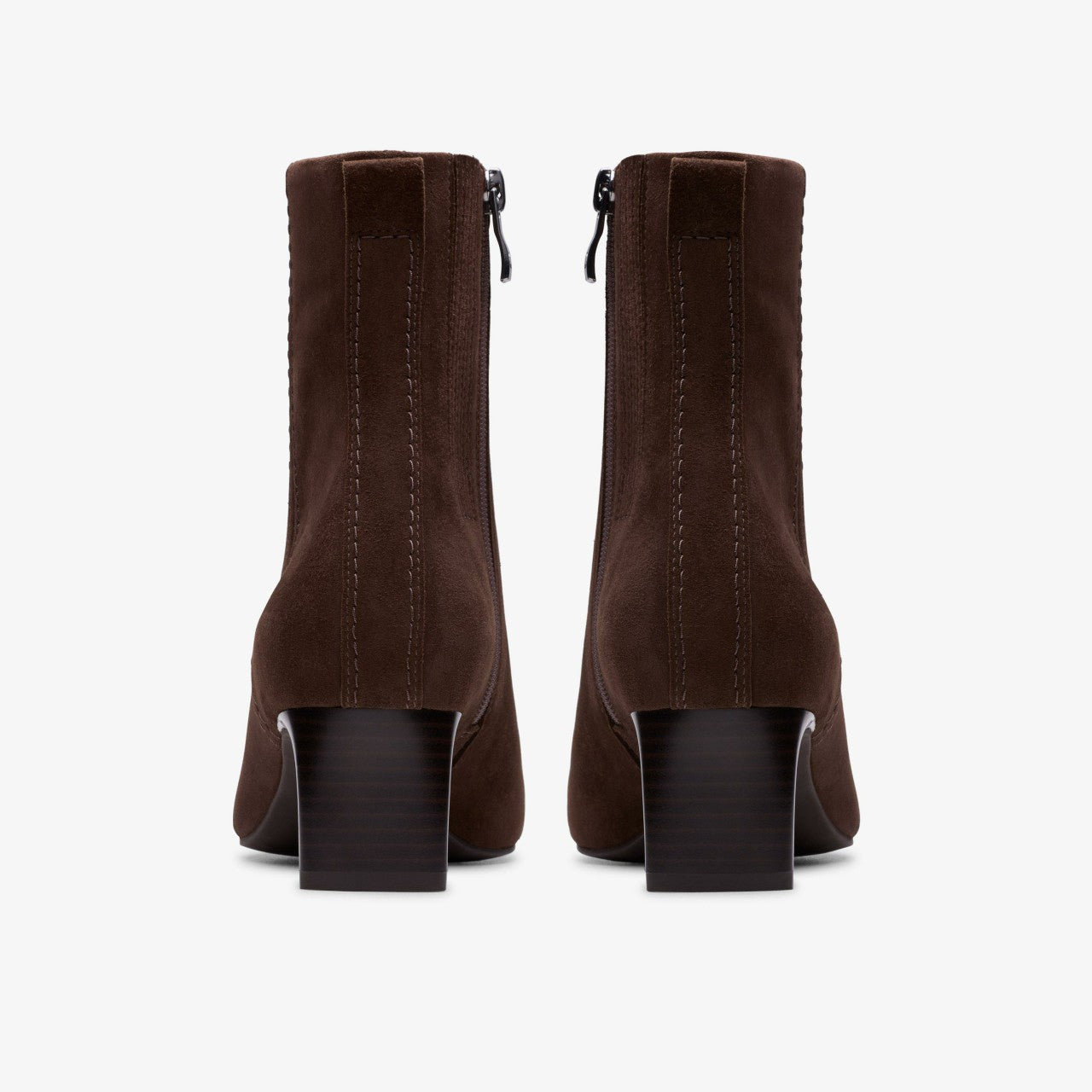 Edina Up Dark Brown Suede | Clarks online