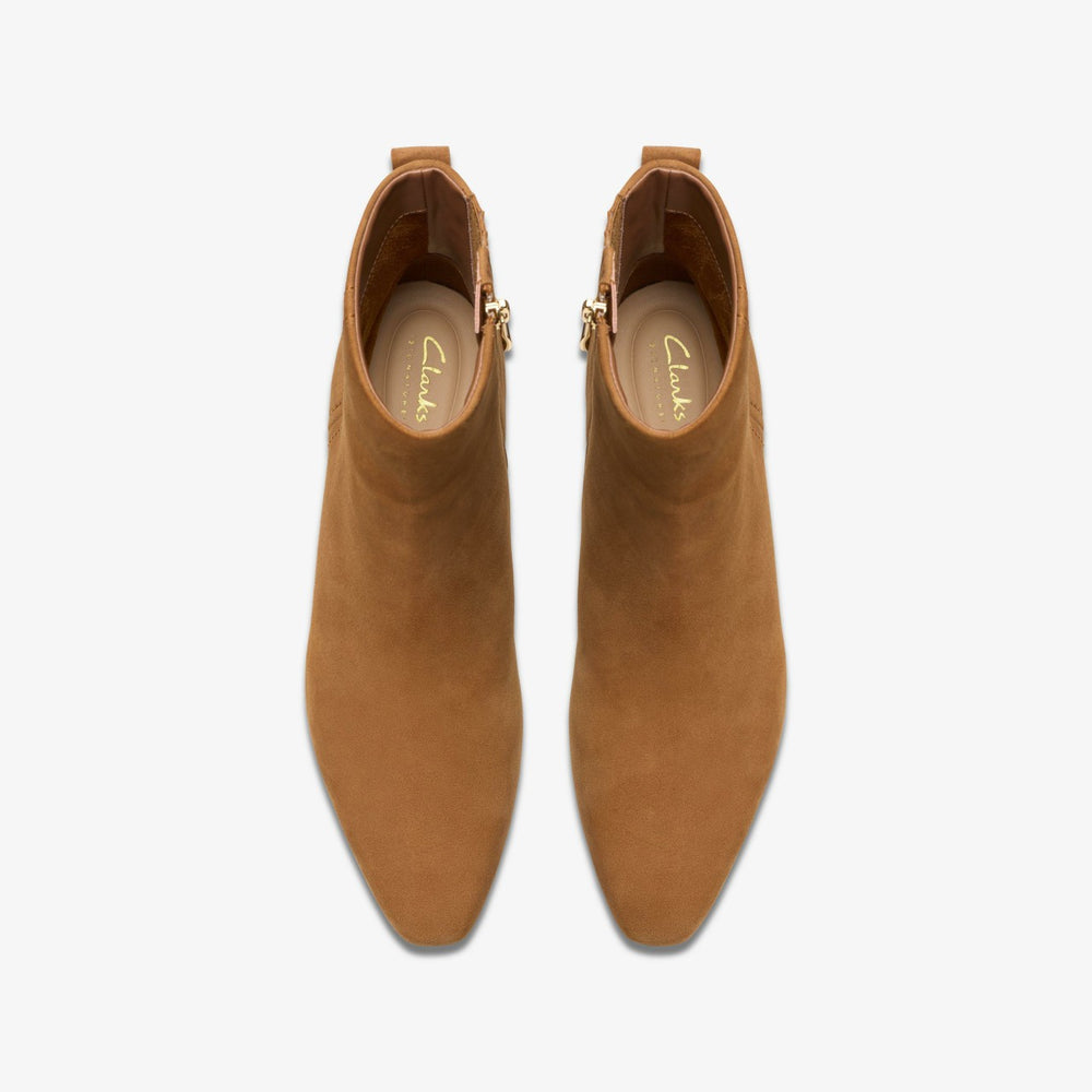 Edina Up Tan Suede | Clarks Sale