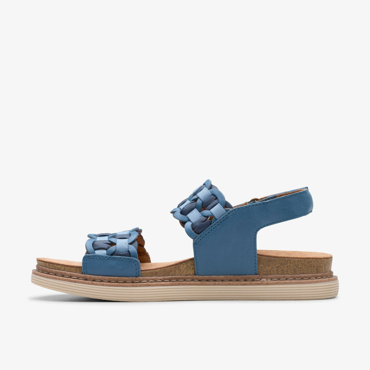 Arwell Glide Blue Combination | Clarks for sale