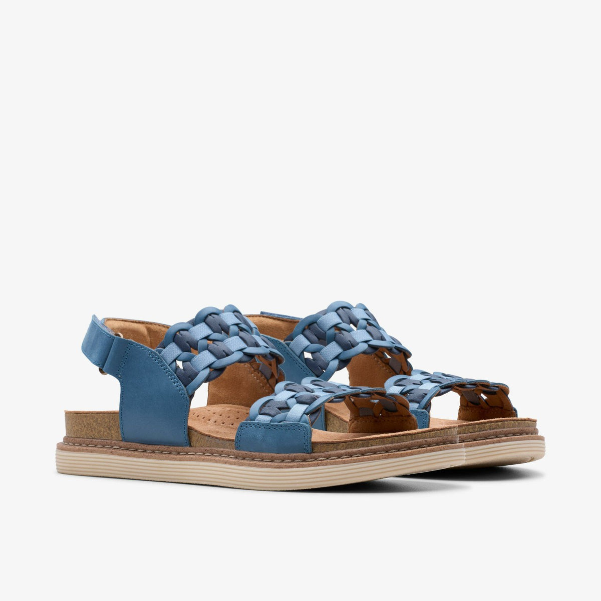 Arwell Glide Blue Combination | Clarks for sale