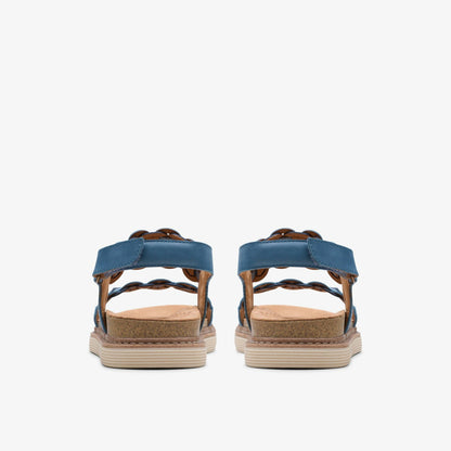 Arwell Glide Blue Combination | Clarks for sale