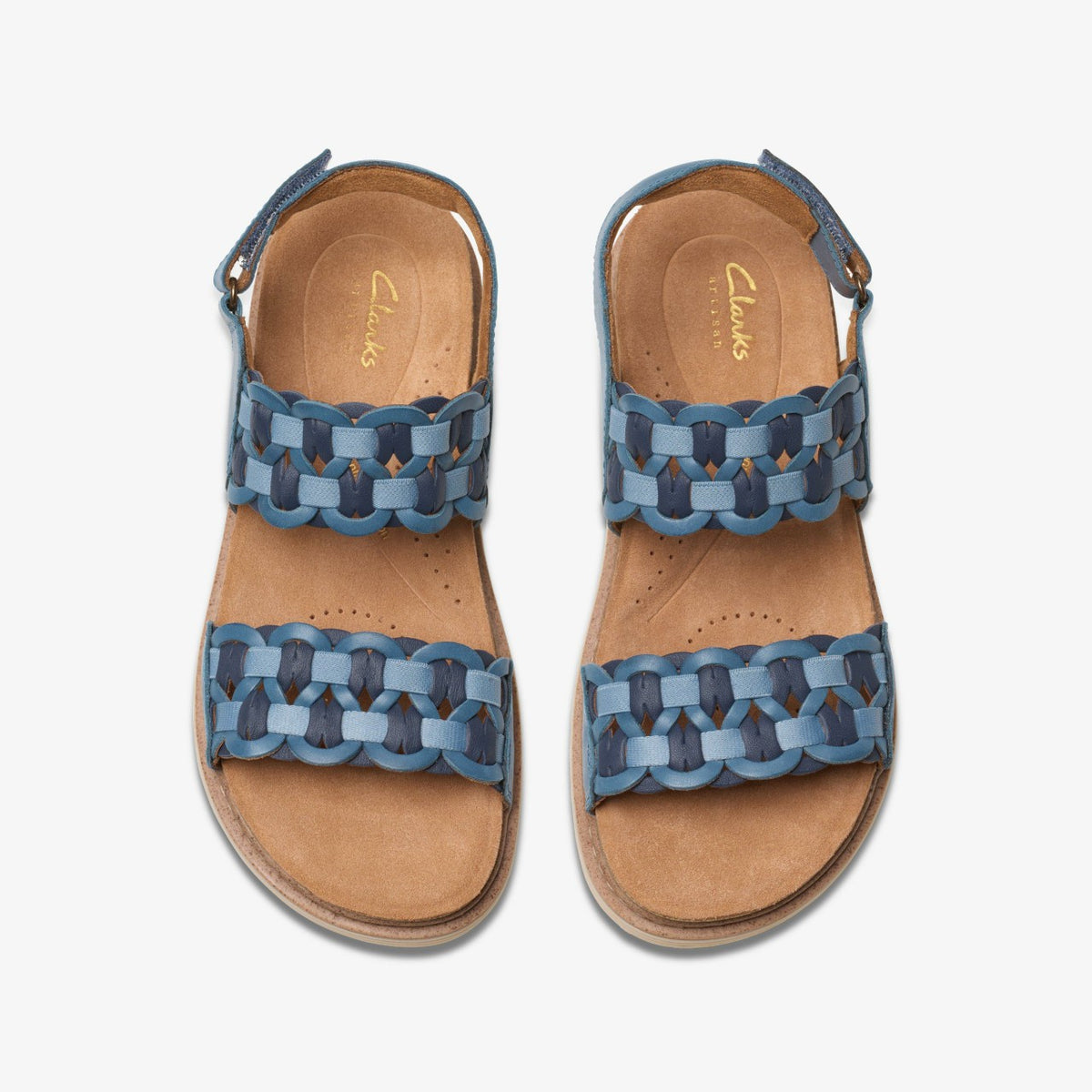 Arwell Glide Blue Combination | Clarks for sale