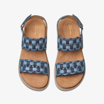 Arwell Glide Blue Combination | Clarks for sale