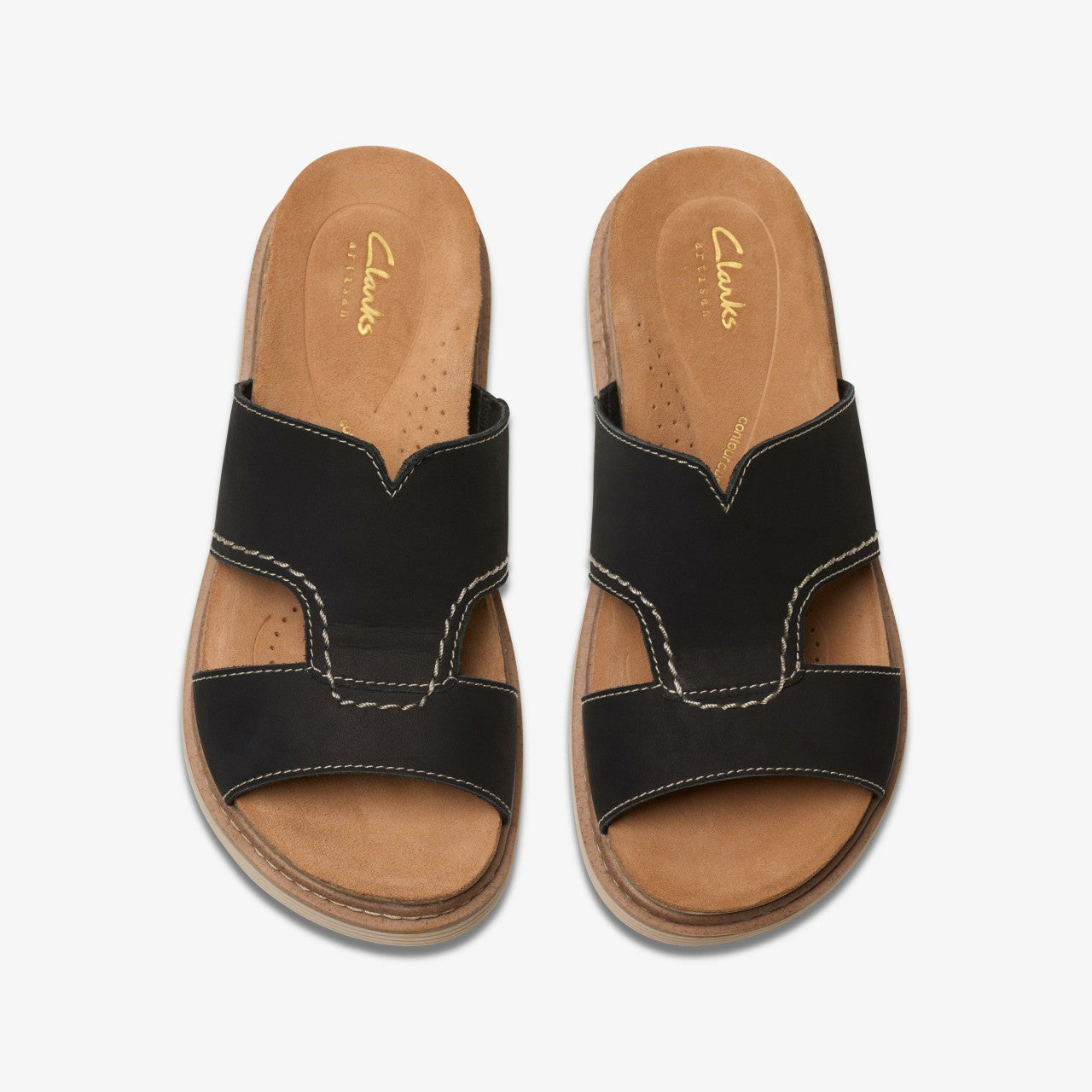 Arwell Walk Black Nubuck | Clarks on Sale