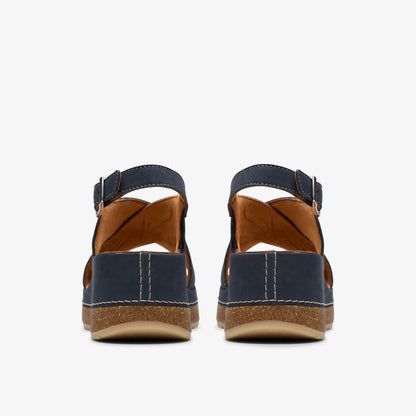 Kassanda Step Navy Nubuck | Clarks outlet