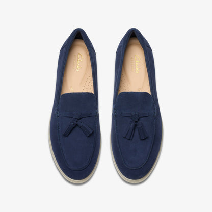 Narini Edge Navy Suede | Clarks online