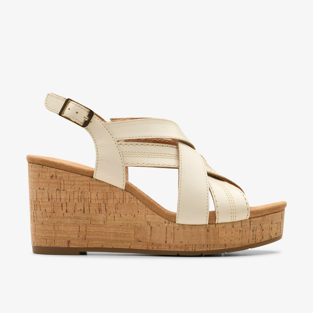 Sabina Sling Cream Leather | Clarks online