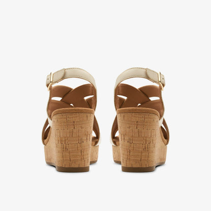 Sabina Sling Cream Leather | Clarks online
